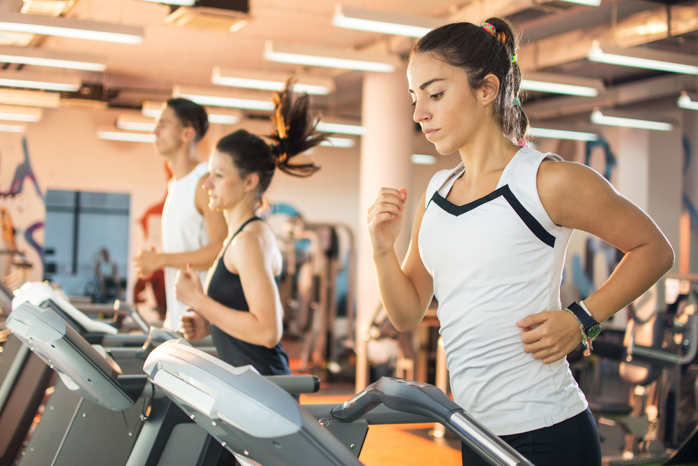 Gym treadmill